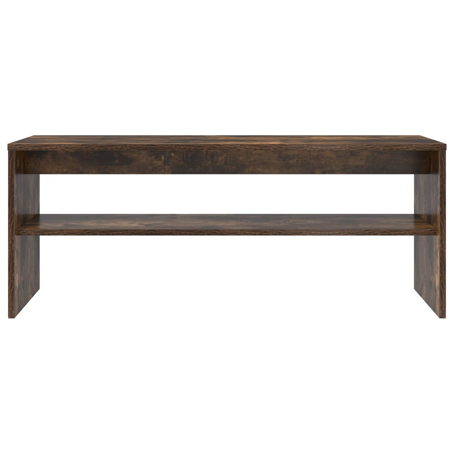 TV-kast Gerookt eiken 100 x 35 x 40 cm Bewerkt hout