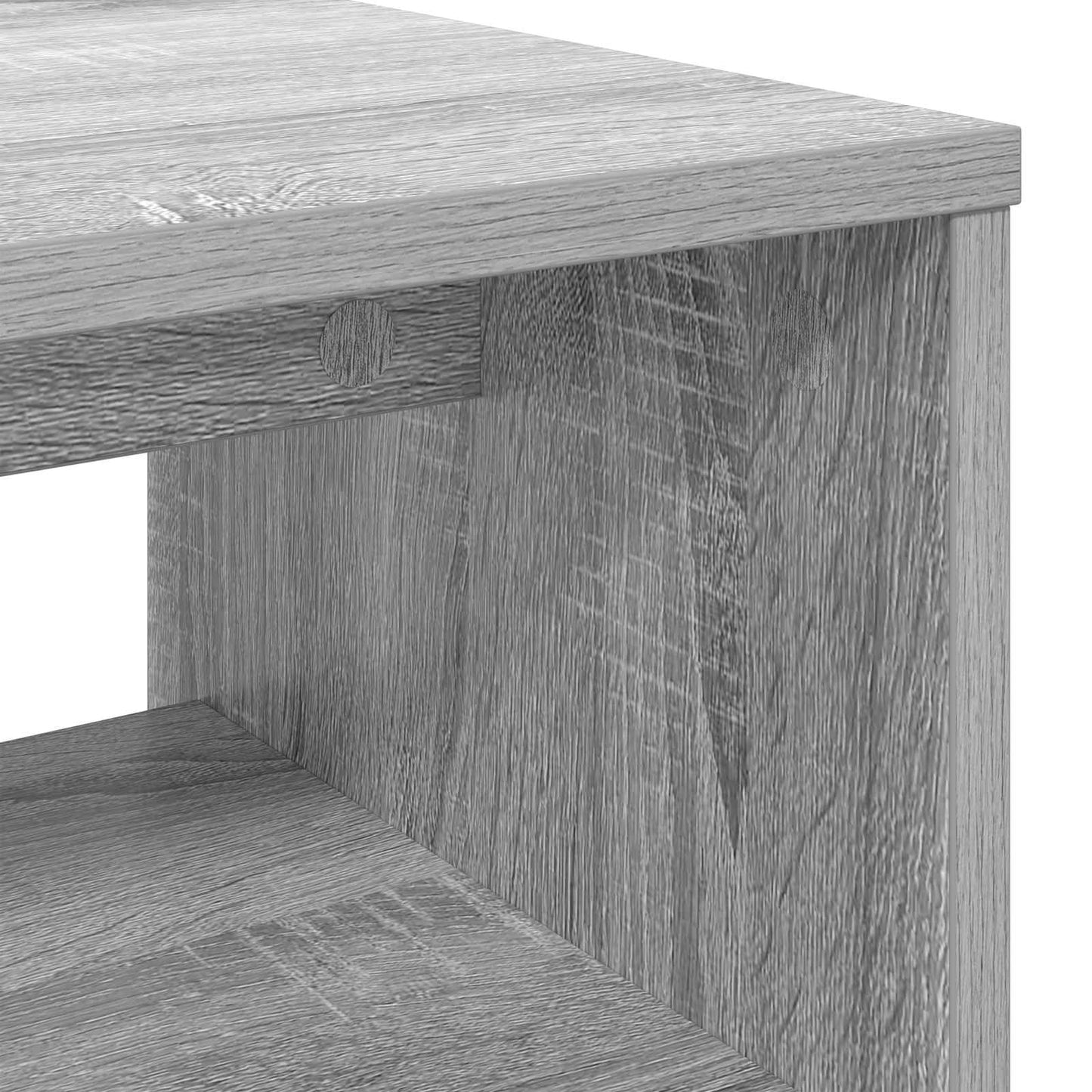 TV-kast Grijs Sonoma 100 x 35 x 40 cm Bewerkt hout