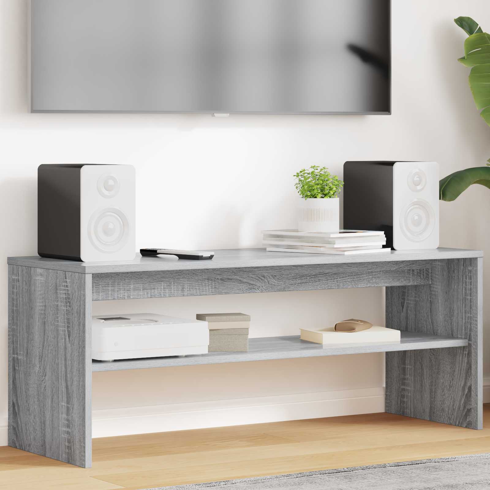 TV-kast Grijs Sonoma 100 x 35 x 40 cm Bewerkt hout