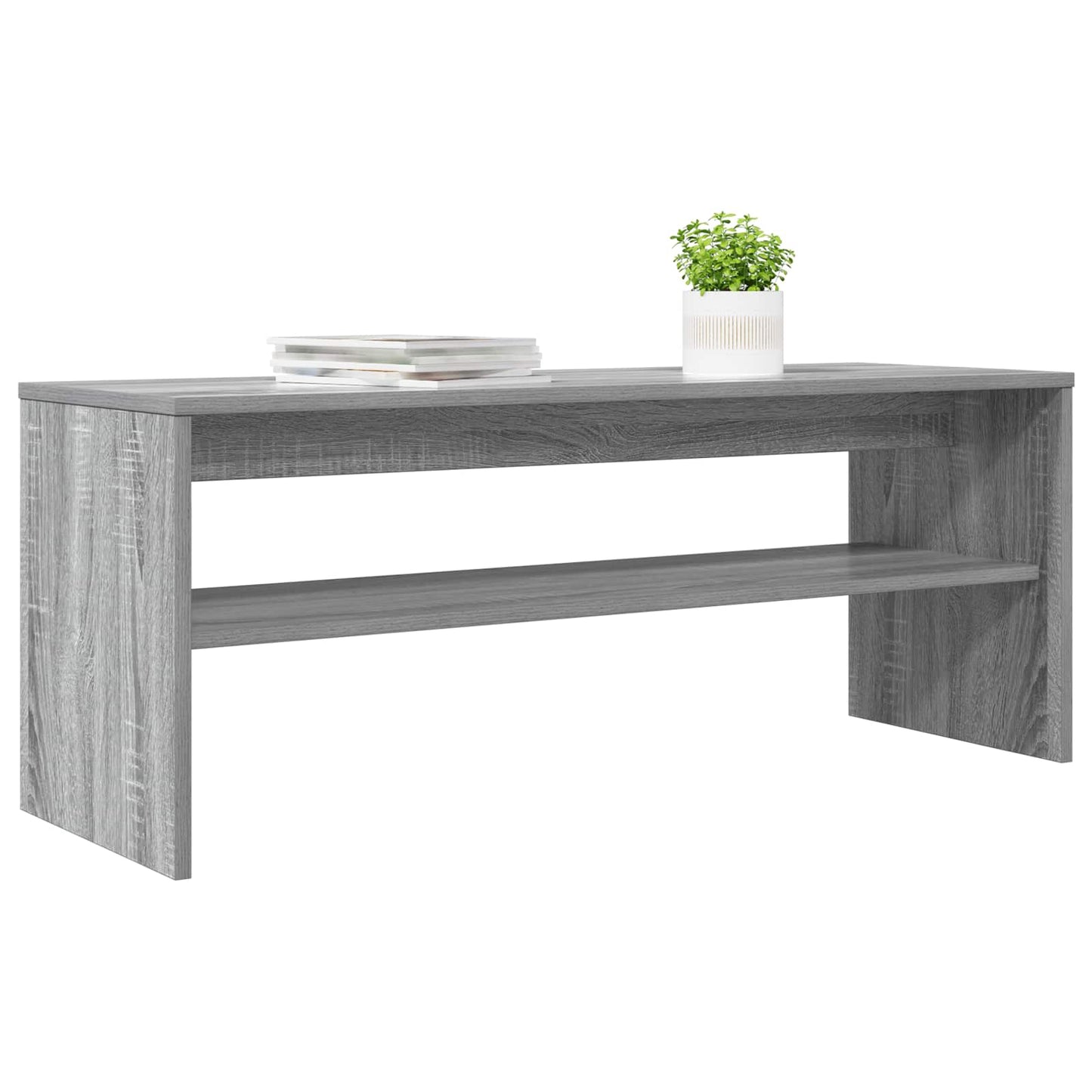 TV-kast Grijs Sonoma 100 x 35 x 40 cm Bewerkt hout