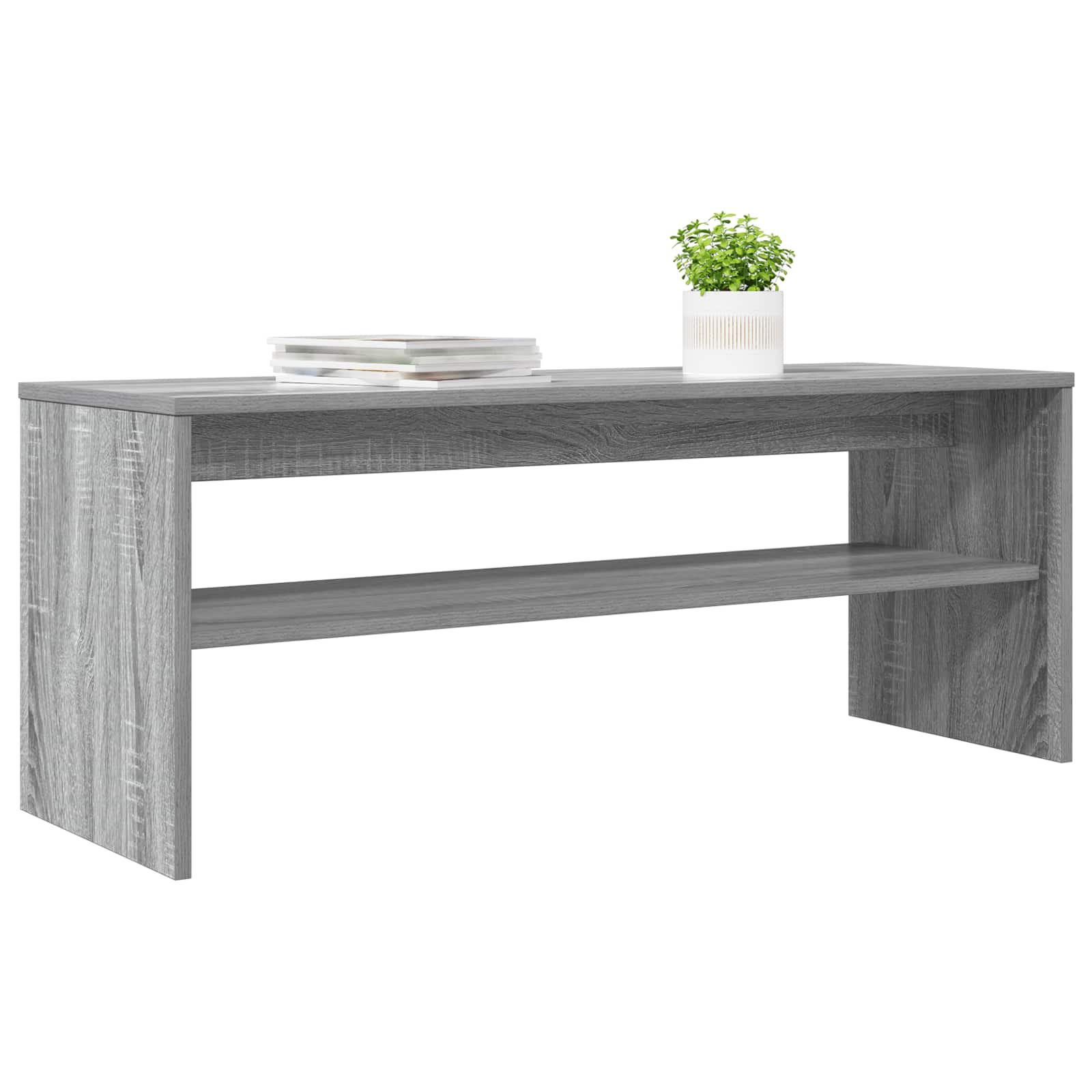 TV-kast Grijs Sonoma 100 x 35 x 40 cm Bewerkt hout