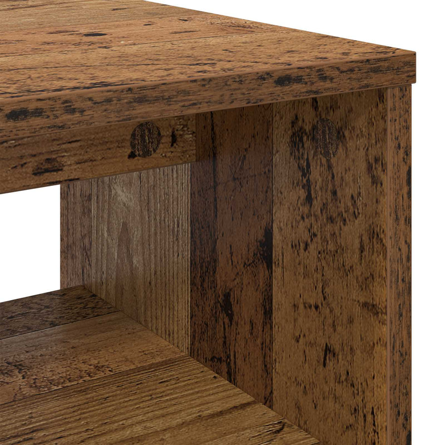 TV-kast Oudhout 100 x 35 x 40 cm Bewerkt hout