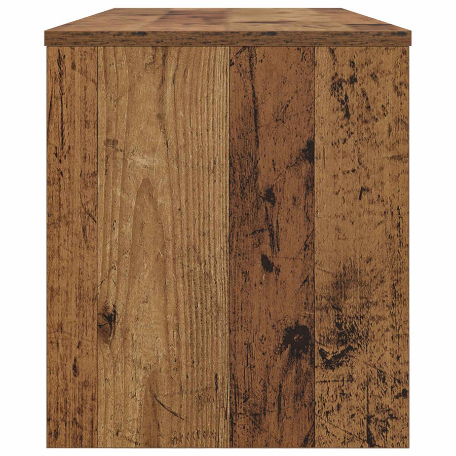TV-kast Oudhout 100 x 35 x 40 cm Bewerkt hout