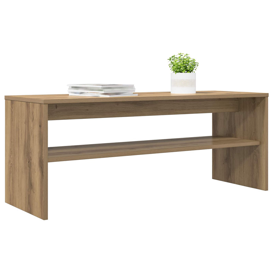 TV-kast Artisan Eiken 100 x 35 x 40 cm Bewerkt hout