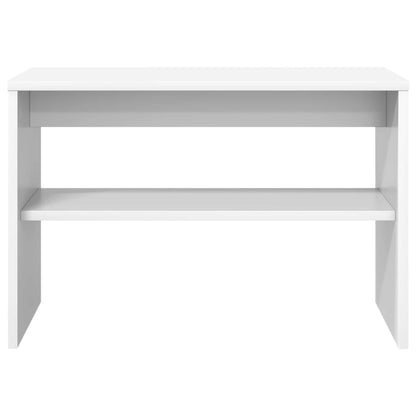 TV-kast Wit 60 x 30 x 40 cm Bewerkt hout