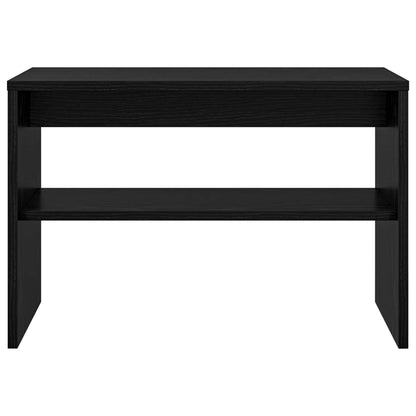TV-kast Zwart Eiken 60 x 30 x 40 cm Bewerkt hout