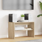 Tv-kast 60x30x40 cm sonoma eiken bewerkt hout