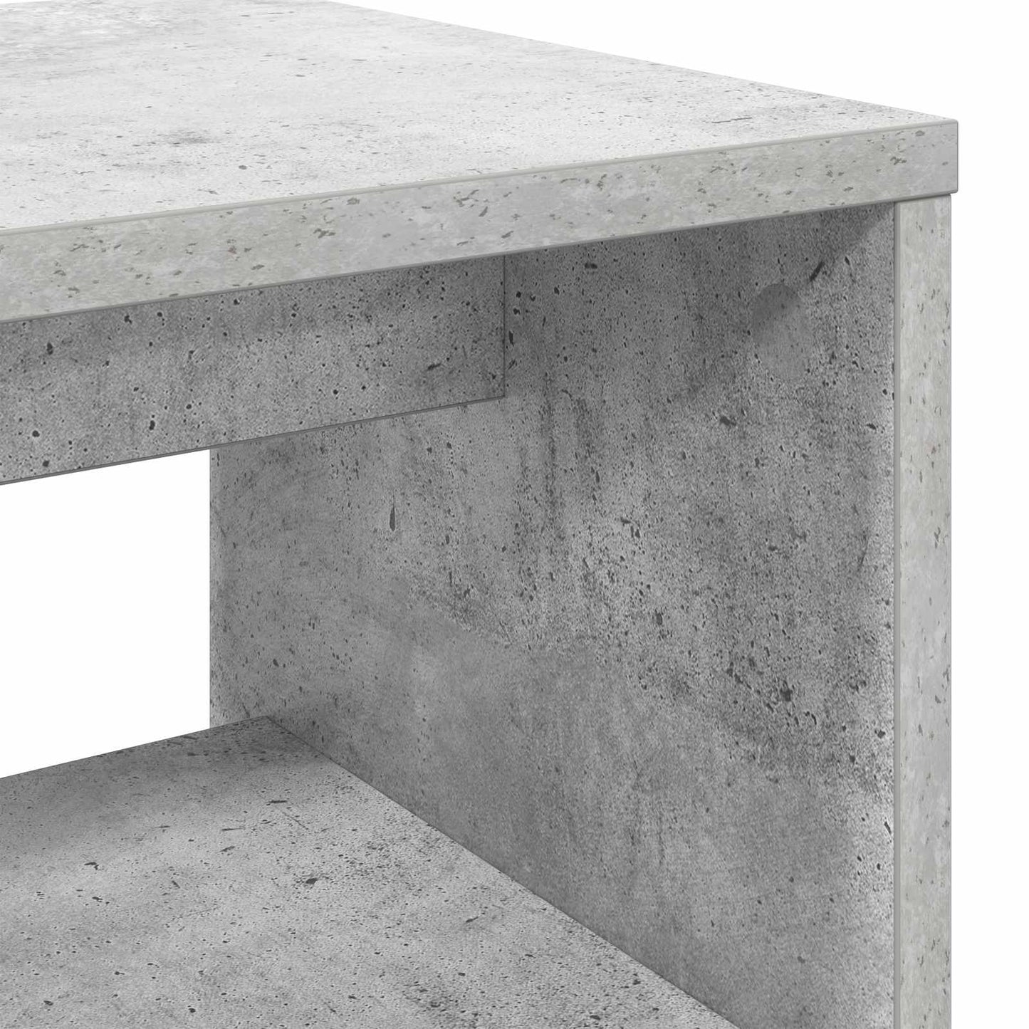 TV-kast Beton Grijs 60 x 30 x 40 cm Bewerkt hout