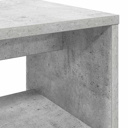 TV-kast Beton Grijs 60 x 30 x 40 cm Bewerkt hout