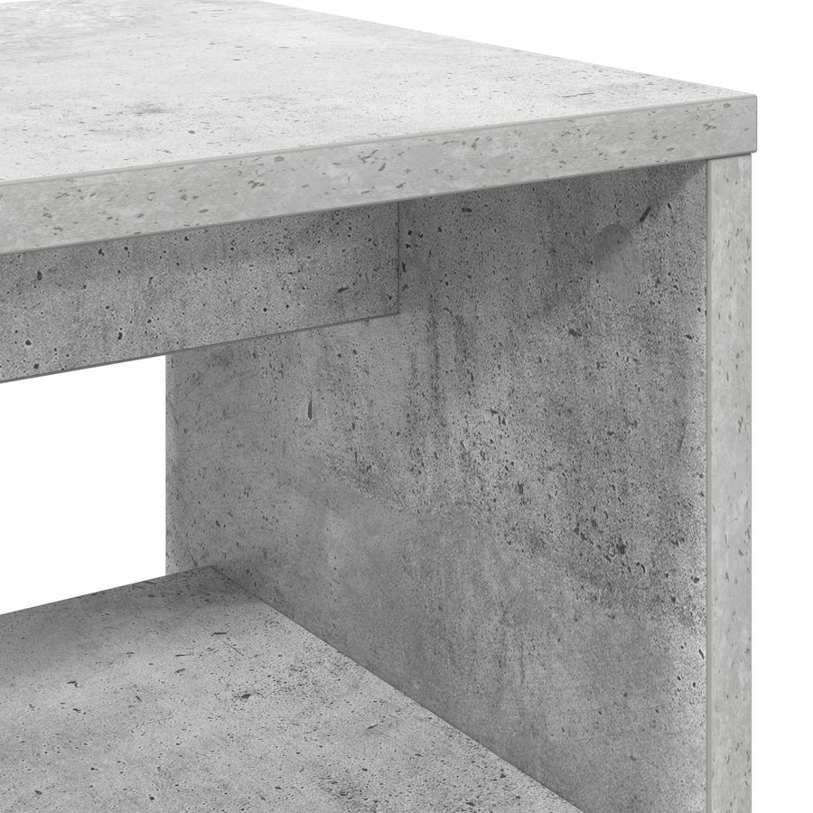 TV-kast Beton Grijs 60 x 30 x 40 cm Bewerkt hout
