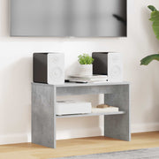 Tv-kast 60x30x40 cm bewerkt hout beton grijs