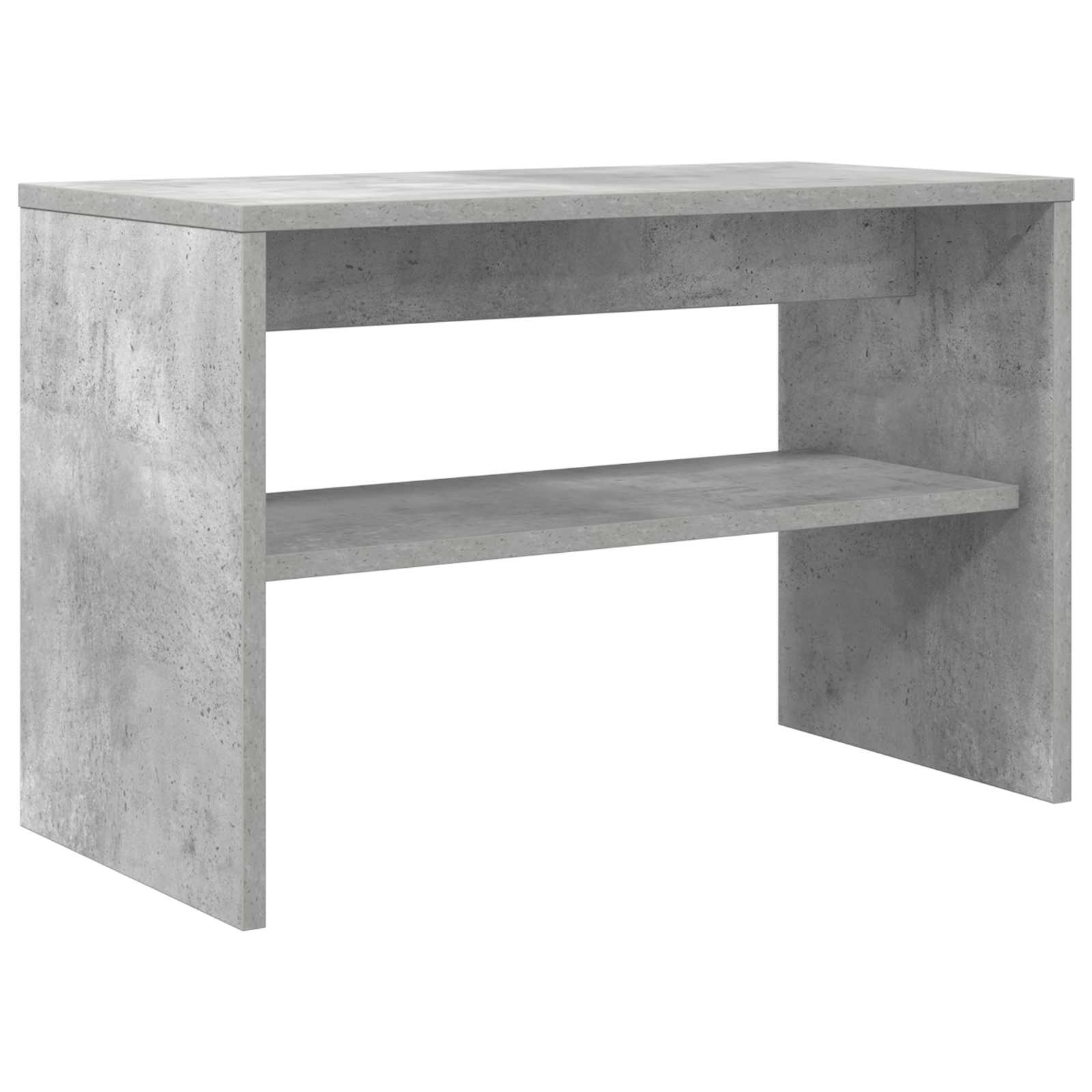 TV-kast Beton Grijs 60 x 30 x 40 cm Bewerkt hout