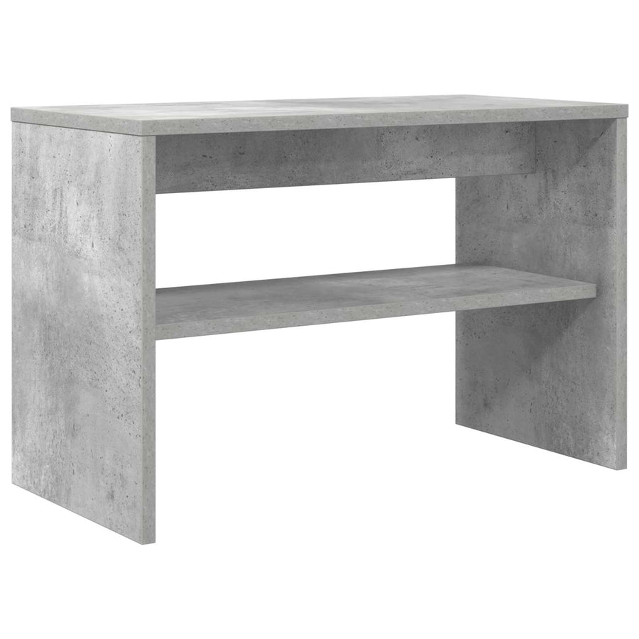 TV-kast Beton Grijs 60 x 30 x 40 cm Bewerkt hout