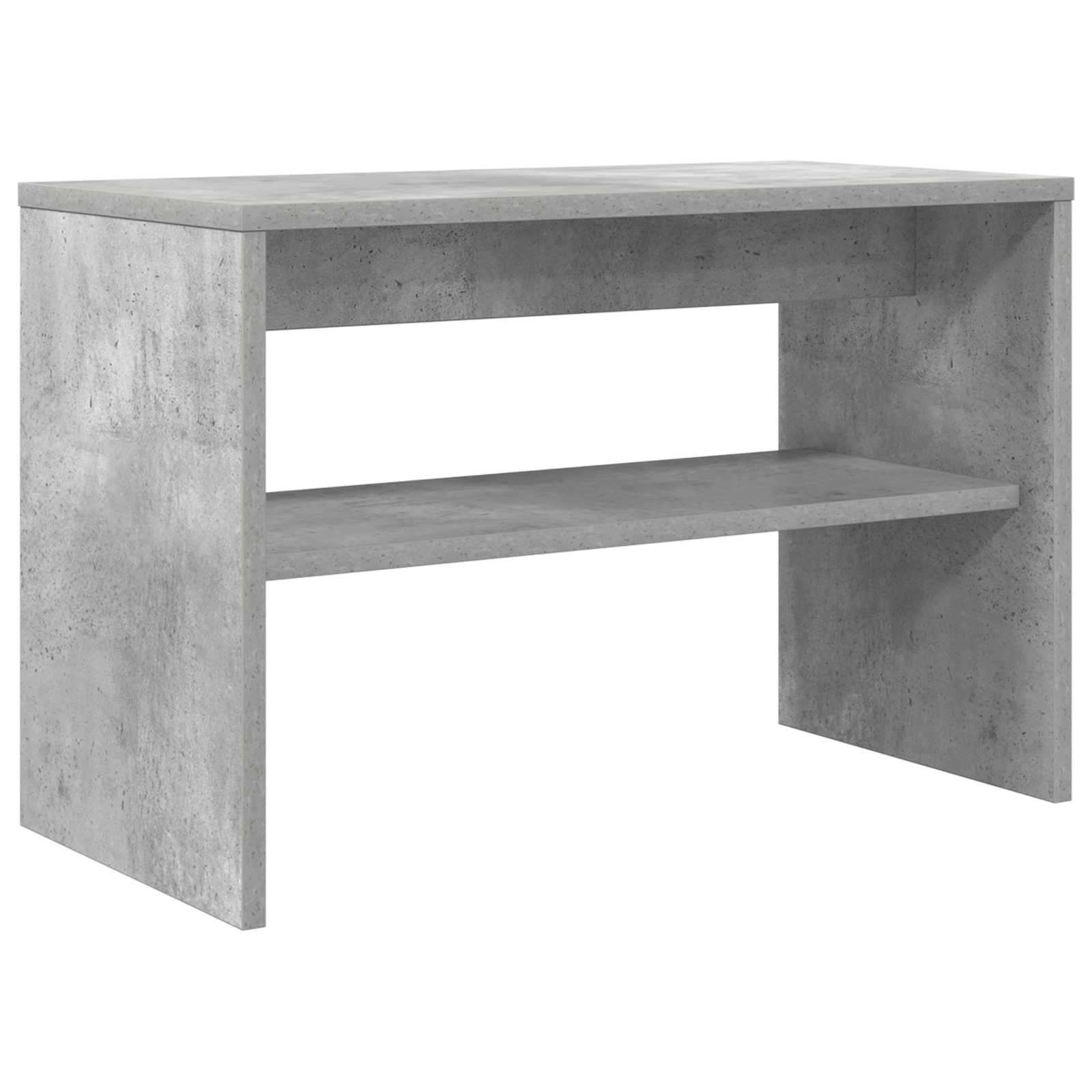 TV-kast Beton Grijs 60 x 30 x 40 cm Bewerkt hout