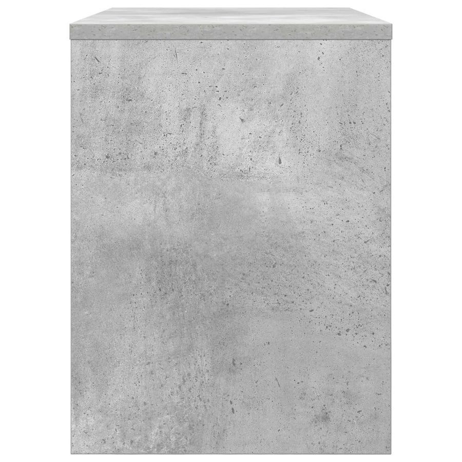 TV-kast Beton Grijs 60 x 30 x 40 cm Bewerkt hout