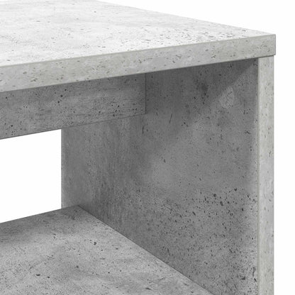 TV-kast Beton Grijs 80 x 30 x 40 cm Bewerkt hout