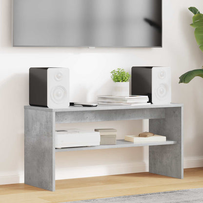 TV-kast Beton Grijs 80 x 30 x 40 cm Bewerkt hout