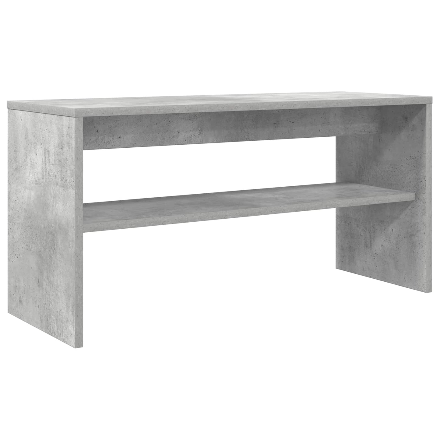 TV-kast Beton Grijs 80 x 30 x 40 cm Bewerkt hout