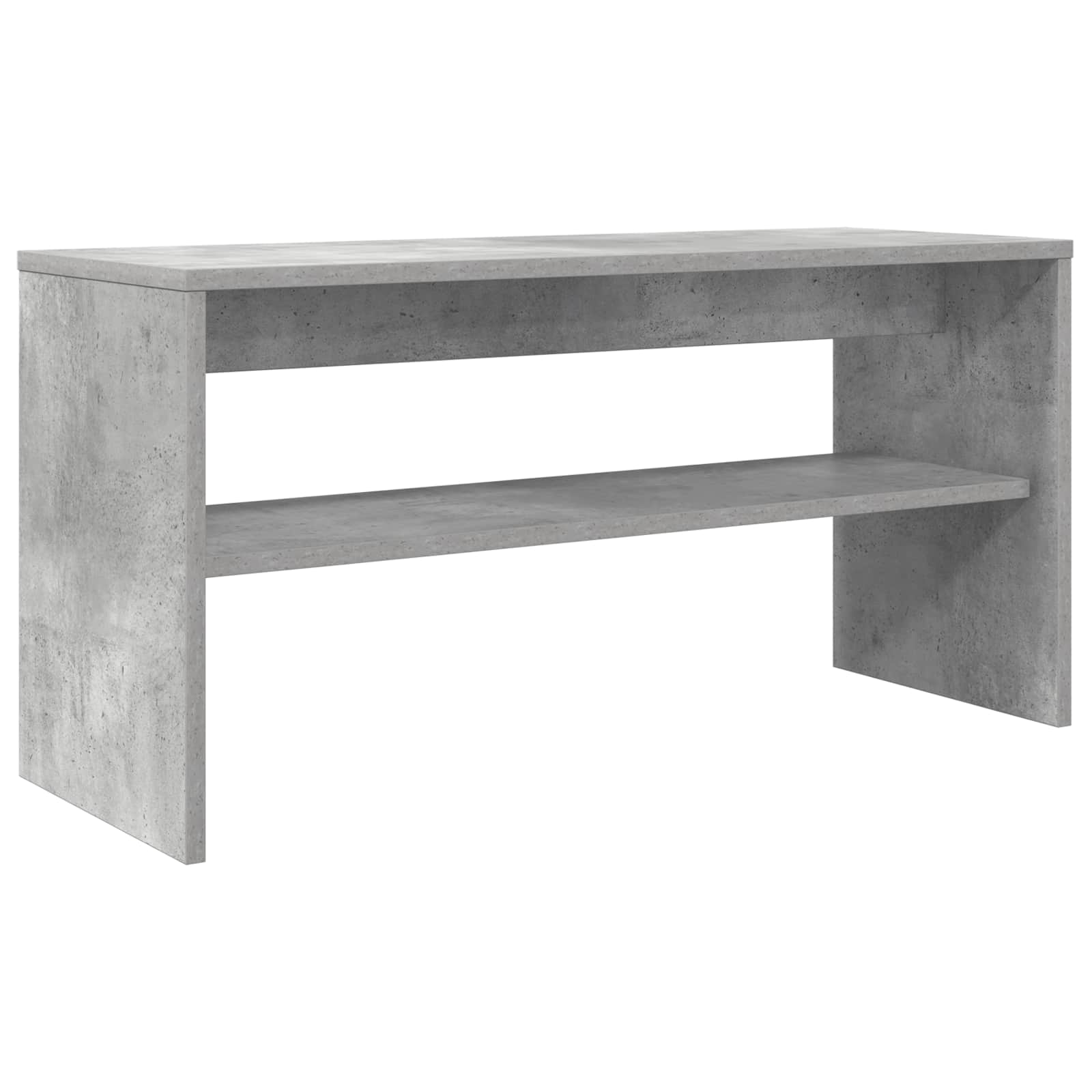 TV-kast Beton Grijs 80 x 30 x 40 cm Bewerkt hout