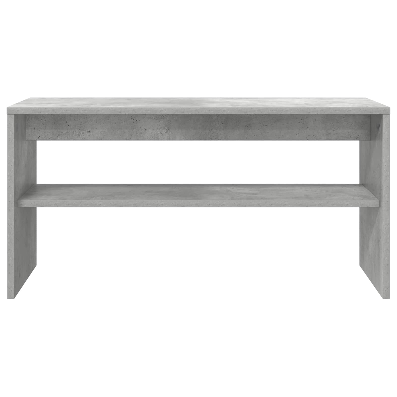 TV-kast Beton Grijs 80 x 30 x 40 cm Bewerkt hout
