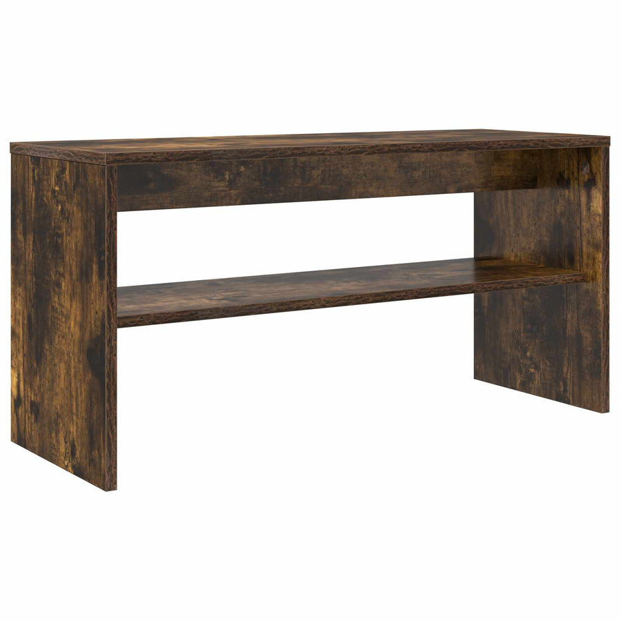 TV-kast Gerookt eiken 80 x 30 x 40 cm Bewerkt hout