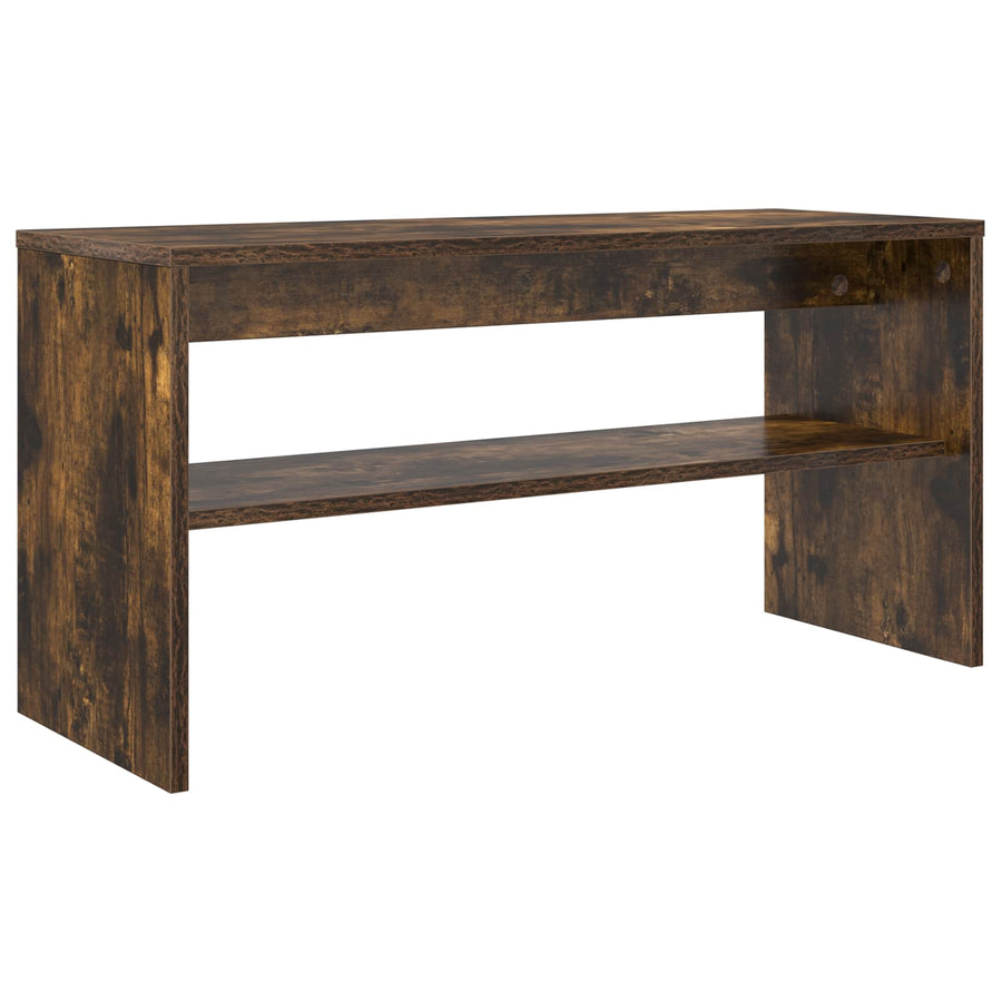 TV-kast Gerookt eiken 80 x 30 x 40 cm Bewerkt hout