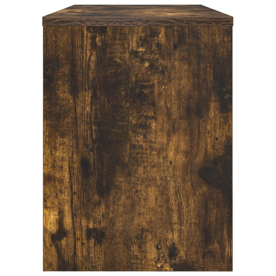 TV-kast Gerookt eiken 80 x 30 x 40 cm Bewerkt hout