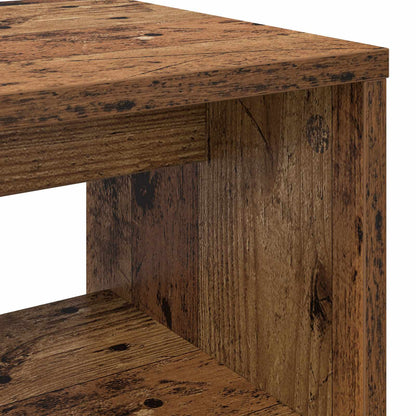 TV-kast Oudhout 80 x 30 x 40 cm Bewerkt hout