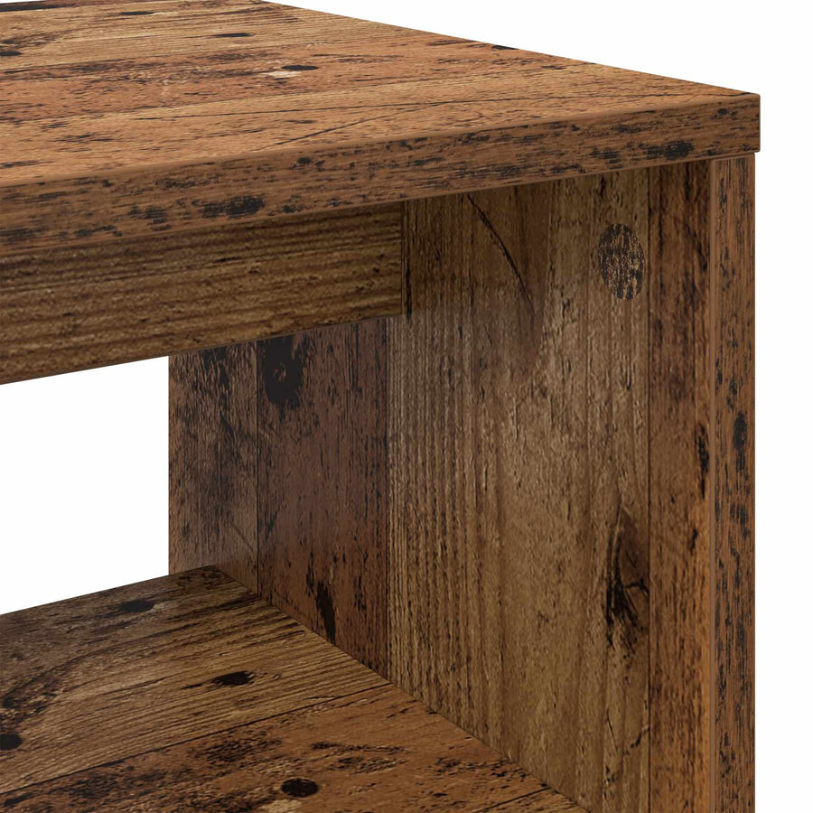 TV-kast Oudhout 80 x 30 x 40 cm Bewerkt hout