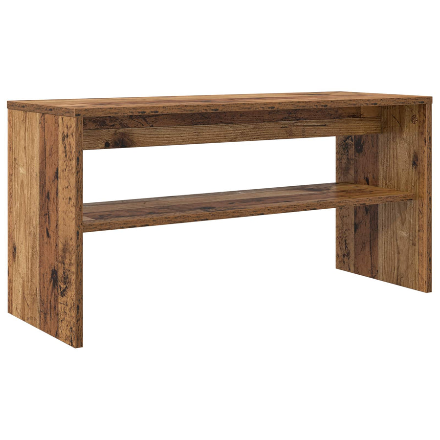 TV-kast Oudhout 80 x 30 x 40 cm Bewerkt hout