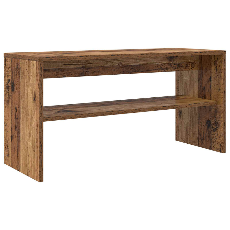 TV-kast Oudhout 80 x 30 x 40 cm Bewerkt hout