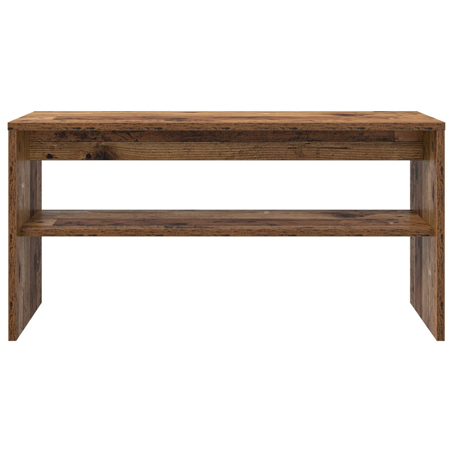 TV-kast Oudhout 80 x 30 x 40 cm Bewerkt hout