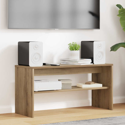 TV-kast Artisan Eiken 80 x 30 x 40 cm Bewerkt hout