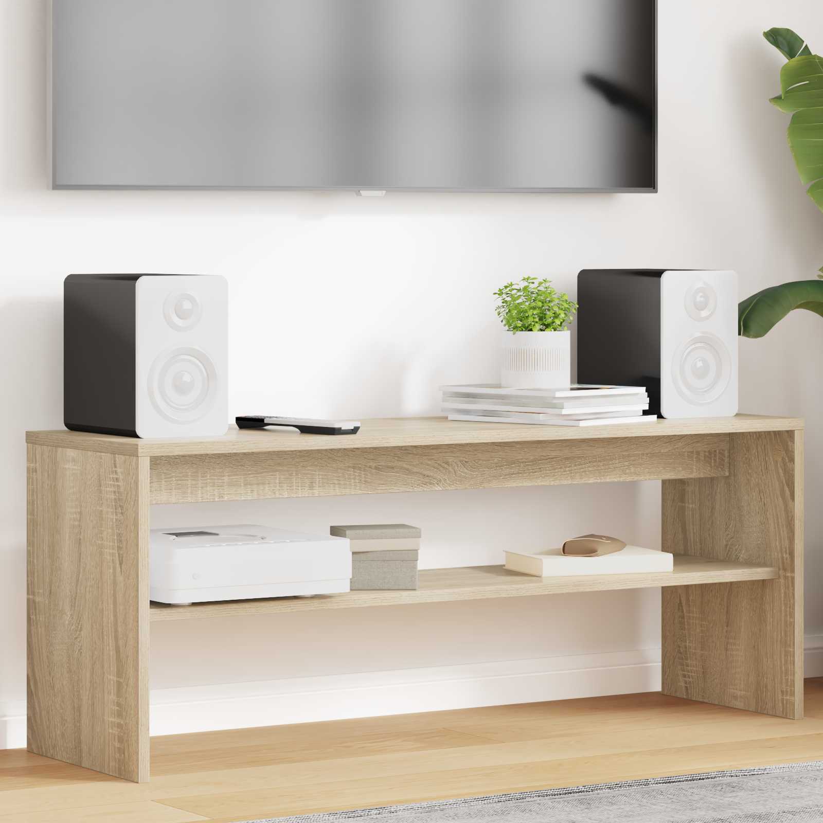 TV-kast Sonoma Eiken 100 x 30 x 40 cm Bewerkt hout