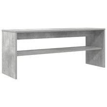 TV-kast Beton Grijs 100 x 30 x 40 cm Bewerkt hout