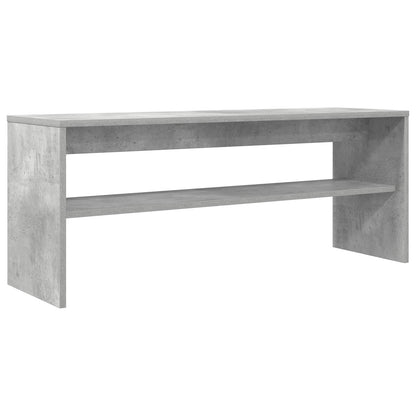 TV-kast Beton Grijs 100 x 30 x 40 cm Bewerkt hout