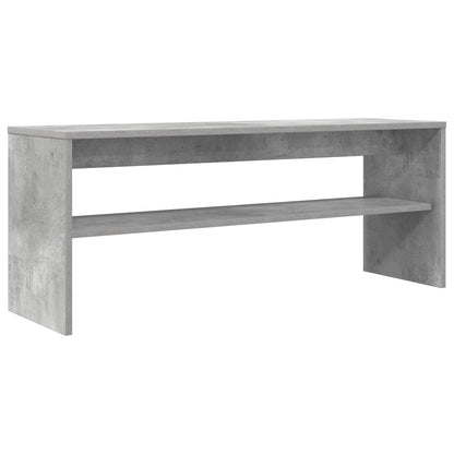 TV-kast Beton Grijs 100 x 30 x 40 cm Bewerkt hout