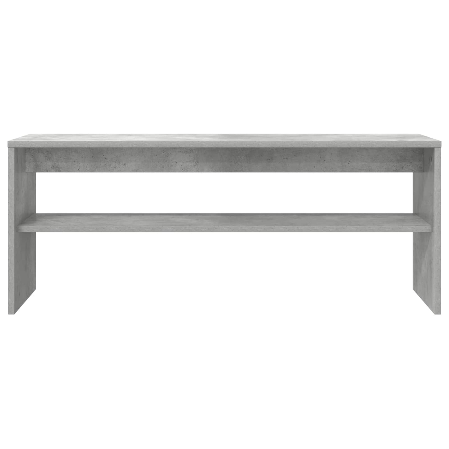 TV-kast Beton Grijs 100 x 30 x 40 cm Bewerkt hout