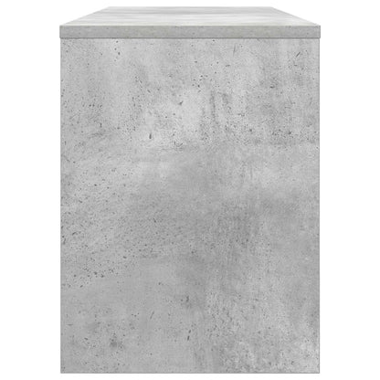 TV-kast Beton Grijs 100 x 30 x 40 cm Bewerkt hout