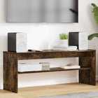 Tv-kast gerookt eiken 100x30x40 cm