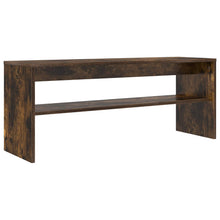 TV-kast Gerookt eiken 100 x 30 x 40 cm Bewerkt hout