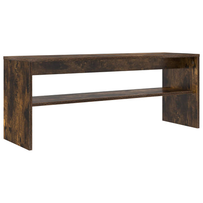TV-kast Gerookt eiken 100 x 30 x 40 cm Bewerkt hout