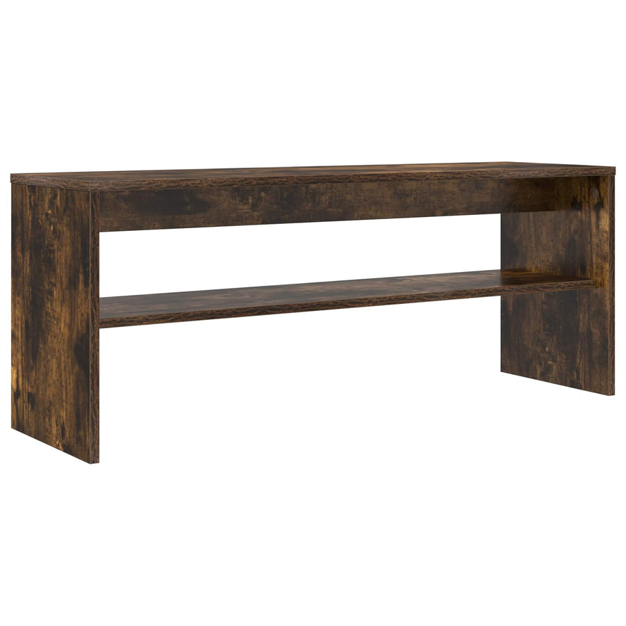 TV-kast Gerookt eiken 100 x 30 x 40 cm Bewerkt hout