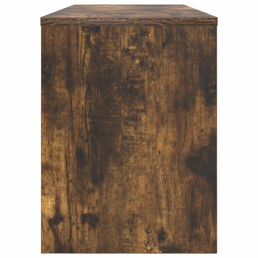 TV-kast Gerookt eiken 100 x 30 x 40 cm Bewerkt hout