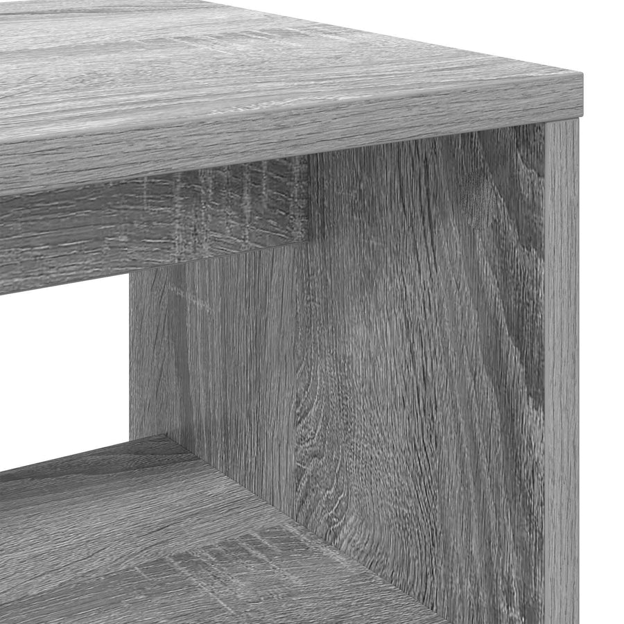 TV-kast Grijs Sonoma 100 x 30 x 40 cm Bewerkt hout