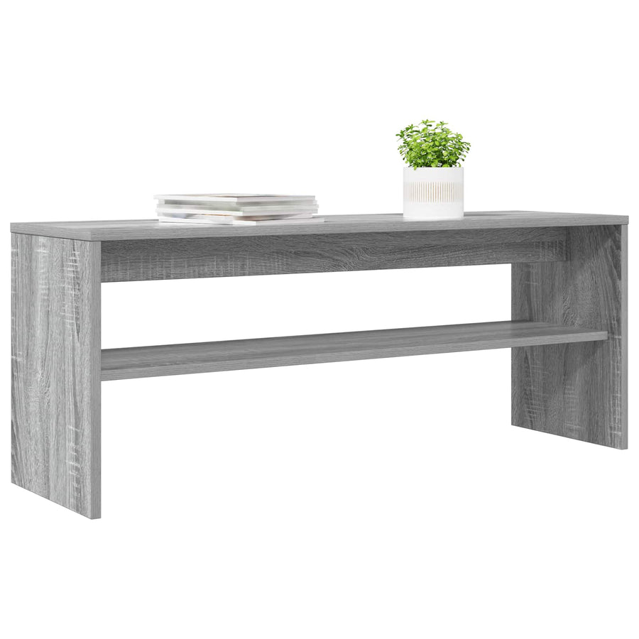 TV-kast Grijs Sonoma 100 x 30 x 40 cm Bewerkt hout