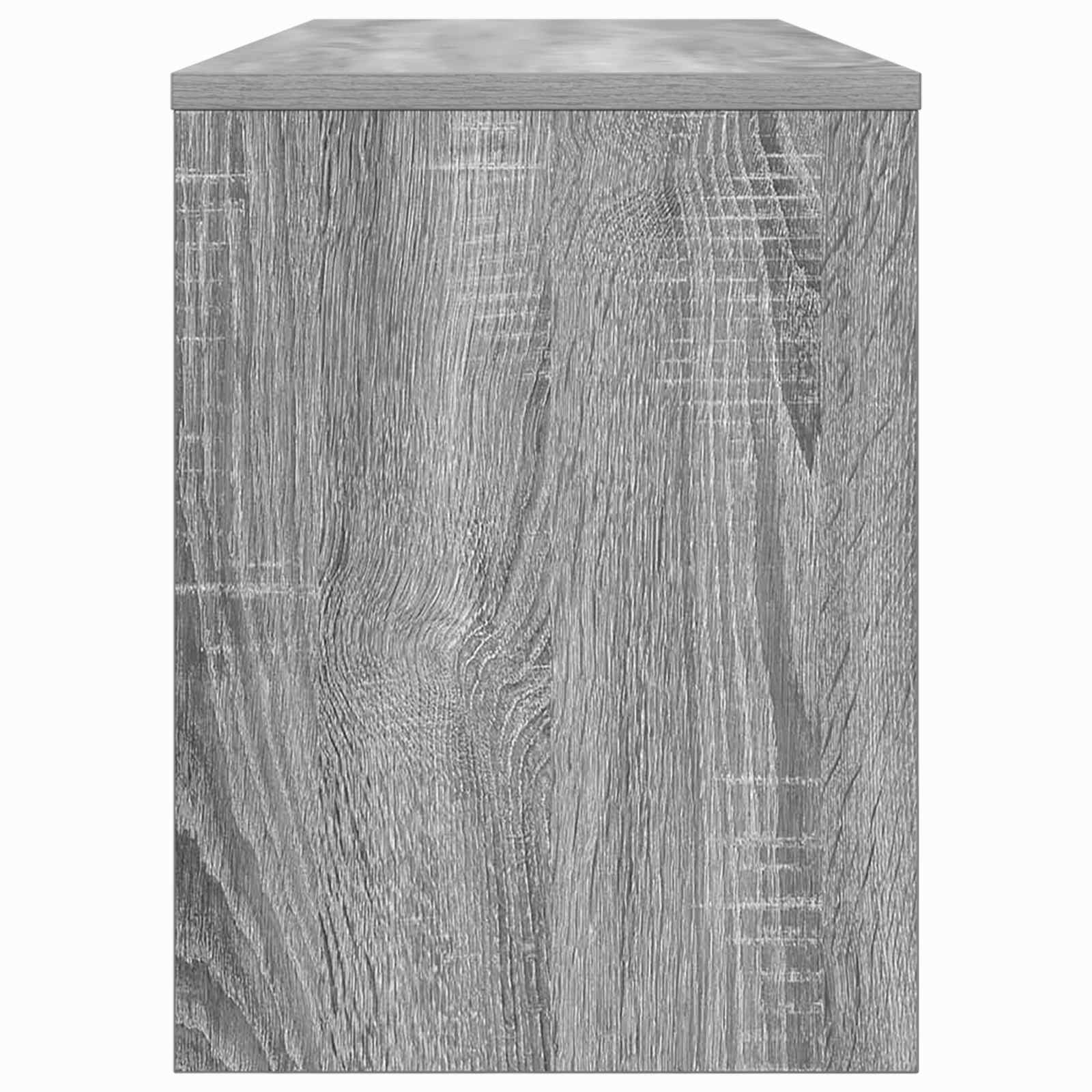 TV-kast Grijs Sonoma 100 x 30 x 40 cm Bewerkt hout