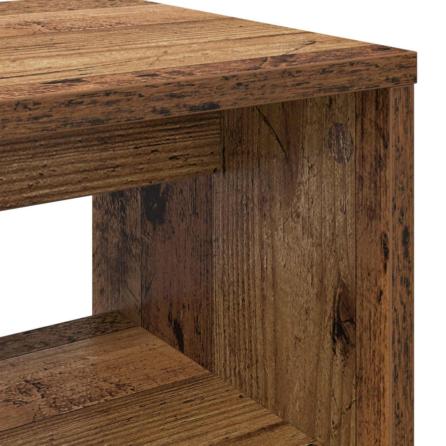 TV-kast Oudhout 100 x 30 x 40 cm Bewerkt hout