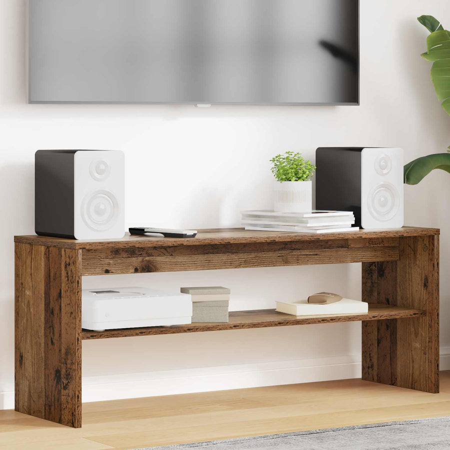 TV-kast Oudhout 100 x 30 x 40 cm Bewerkt hout
