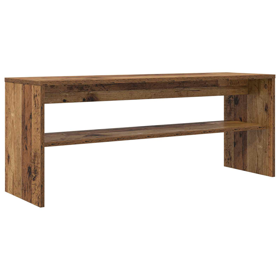 TV-kast Oudhout 100 x 30 x 40 cm Bewerkt hout